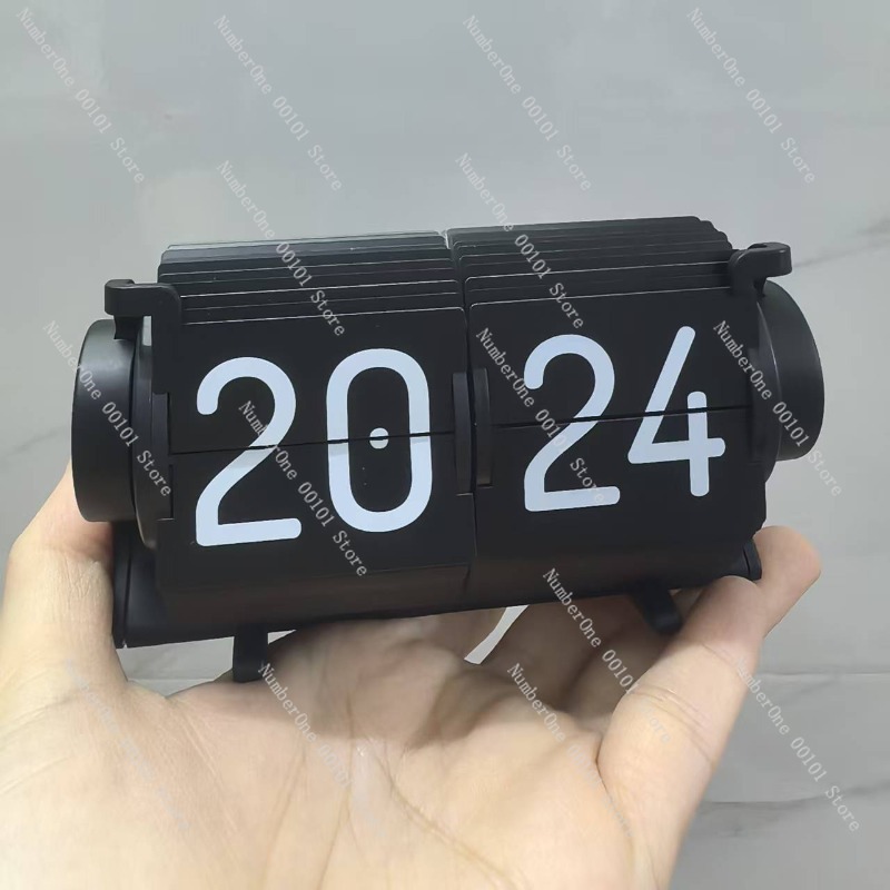 Automatic Page-Turning Clock,  – обзор и цена Electronics Home Gadgets
