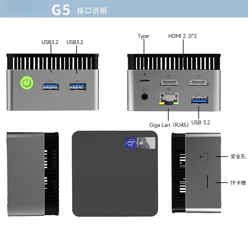 G5 Alder Lake N97 MINI PC Wind – обзор и цена Mini Pc Windows