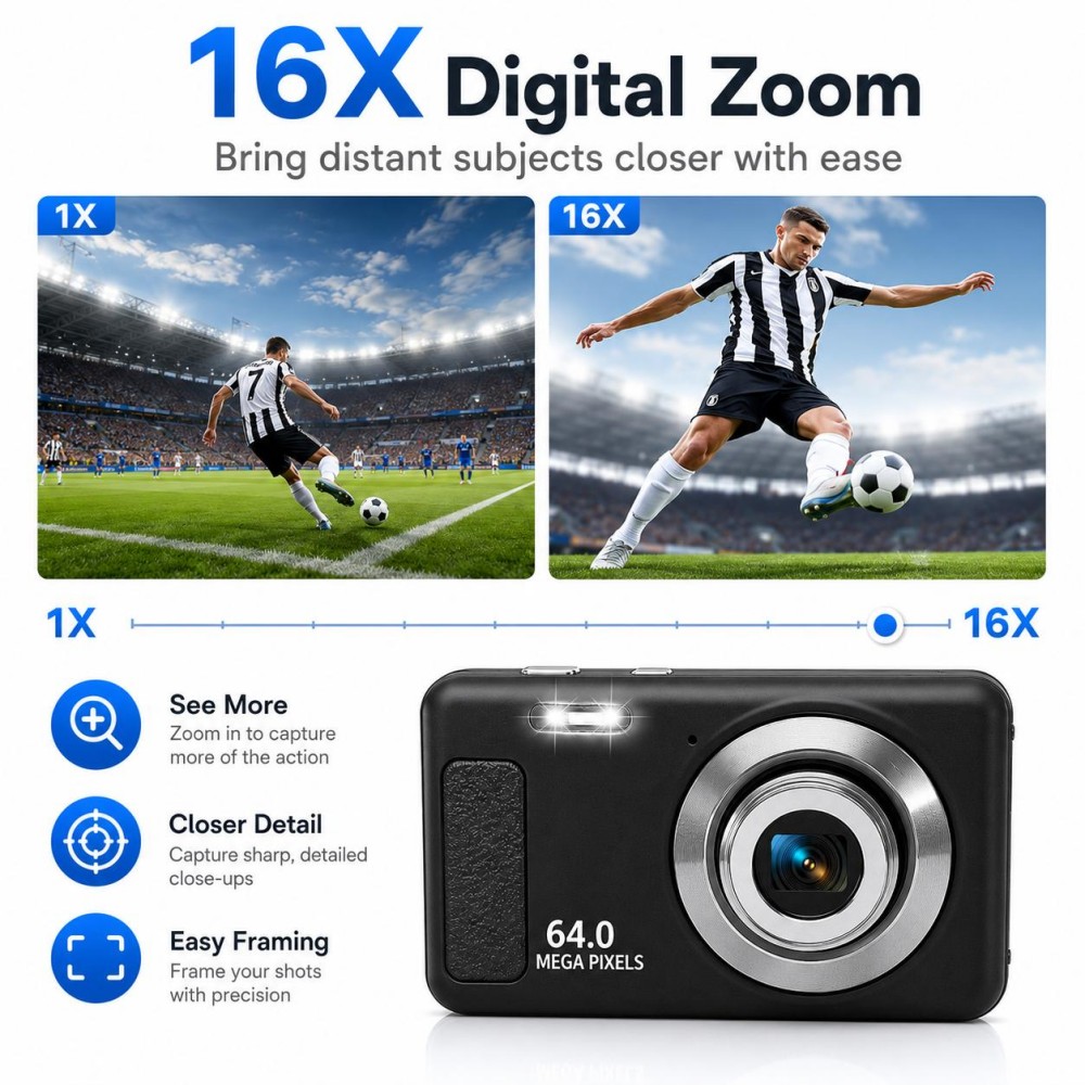 4K Ultra HD Portable Digital C – обзор и цена Electronics Home Gadgets