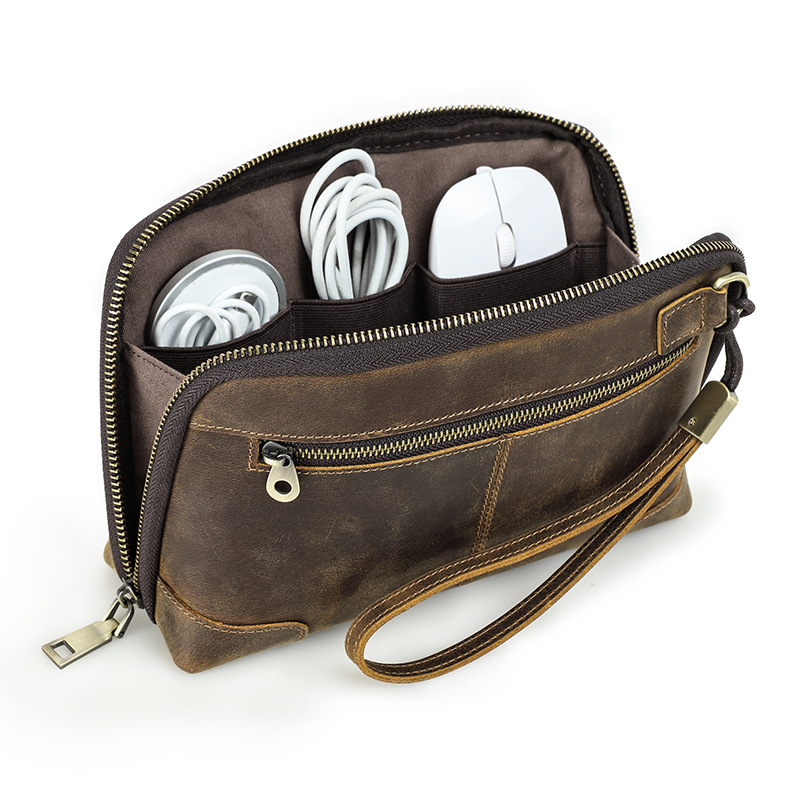 Genuine Leather Tech Pouch Mul – обзор и цена Electronics Gadgets In China