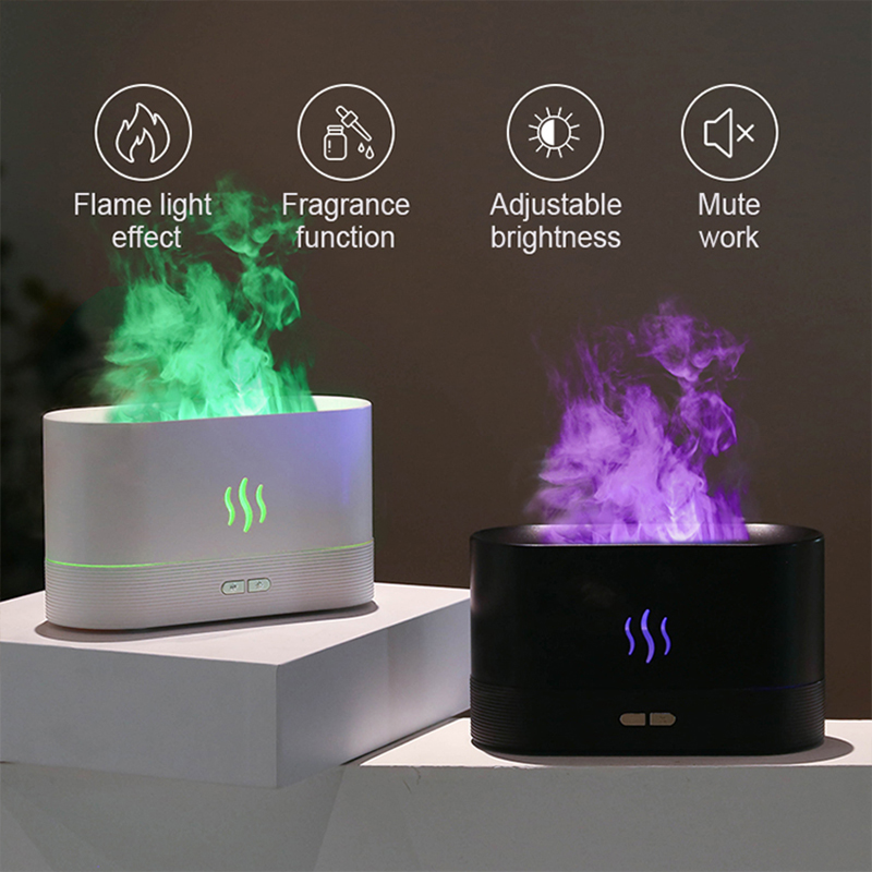 USB Desktop Flame Aroma Diffus – обзор и цена Electronics Gadgets For Home