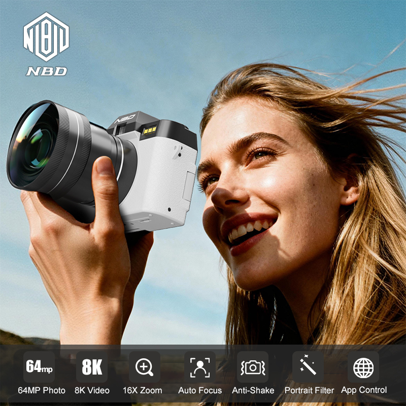 NBD 8K Vlog Camera 64MP Digita – обзор и цена Electronics Home Gadgets