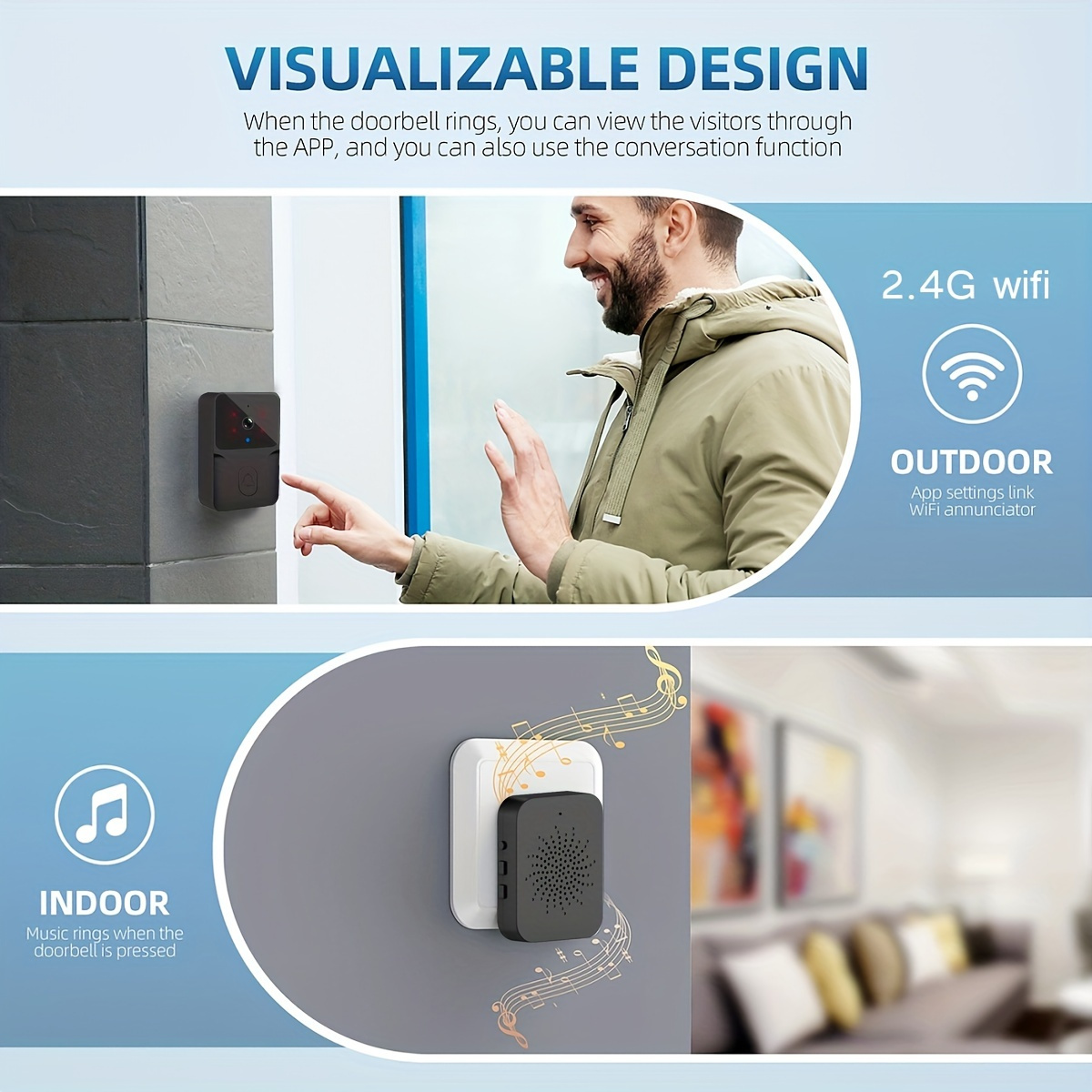 tuya Wireless smart video door – обзор и цена Electronics Gadgets For Home